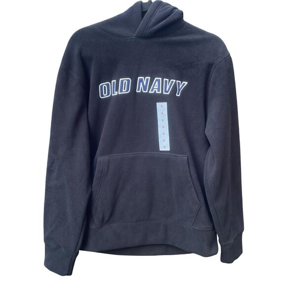 NWT Fleece Thick Black Old Navy Hoodie - Picture 2 of 6